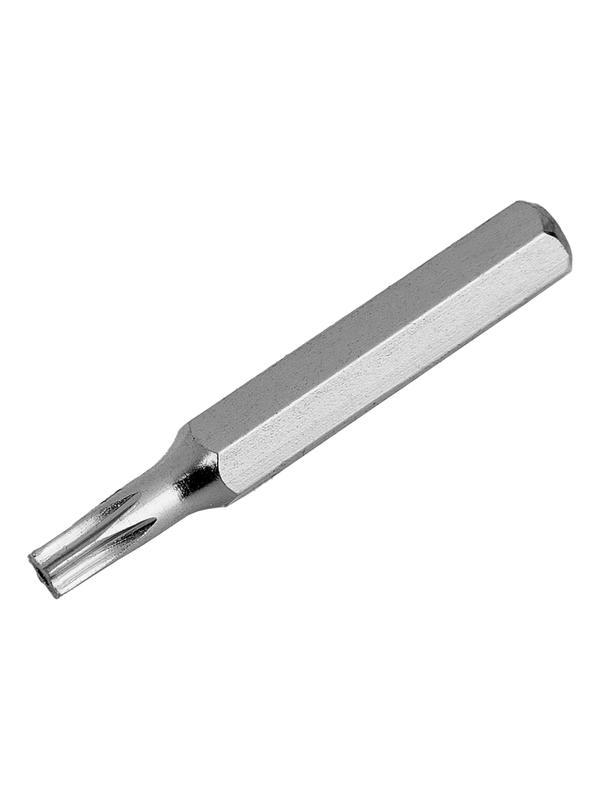 Отвертка реверсивная для точных работ с набором бит и торцевых головок, 32 предмета, CrV Сибртех