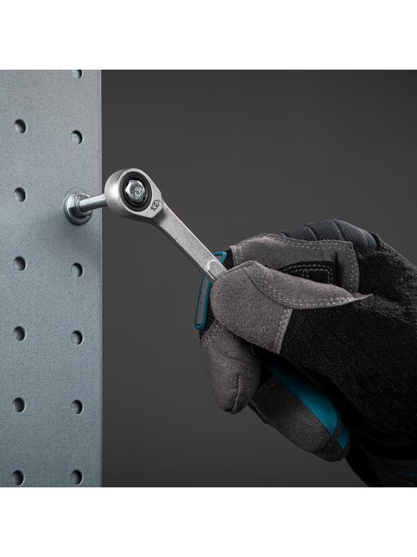 Ключ комбинированный трещоточный, 8 мм, количество зубьев 100 Gross