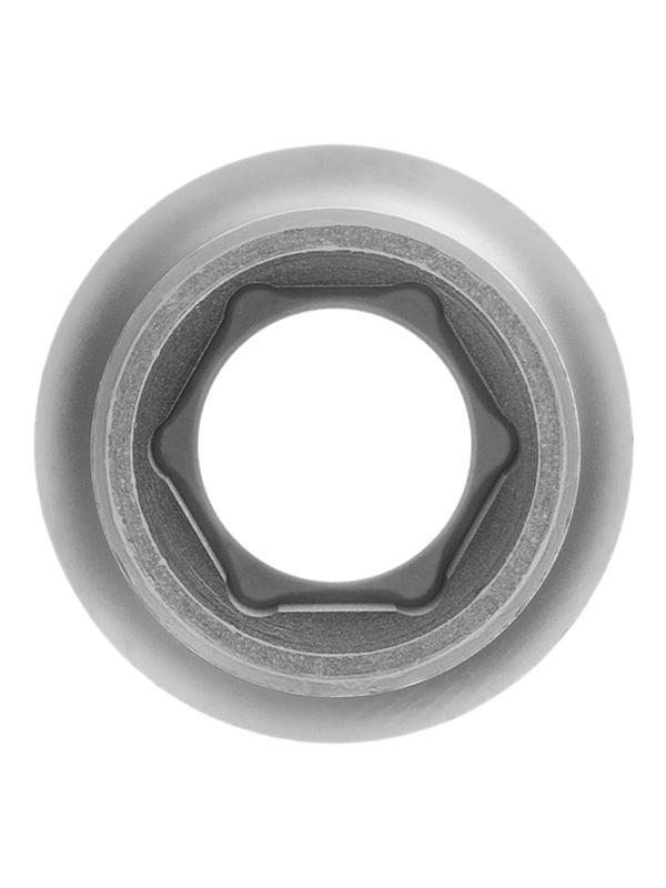 Головка торцевая, 11 мм, шестигранная, CrV, под квадрат 1/2, хромированная Matrix