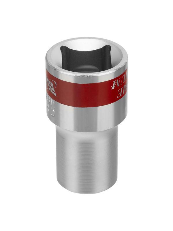 Головка торцевая, 11 мм, шестигранная, CrV, под квадрат 1/2, хромированная Matrix