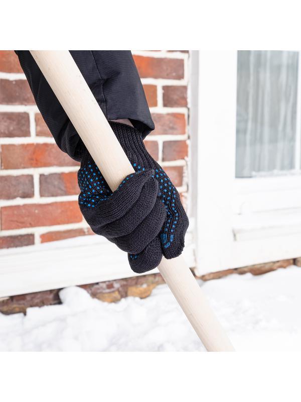 Перчатки трикотажные, акрил, с ПВХ точкой, 7 класс Россия Сибртех