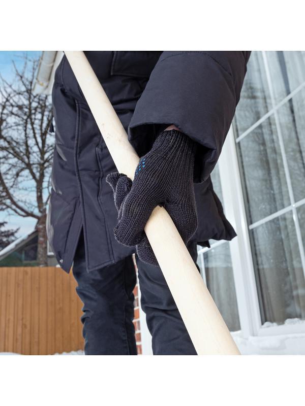 Перчатки трикотажные, акрил, с ПВХ точкой, 7 класс Россия Сибртех