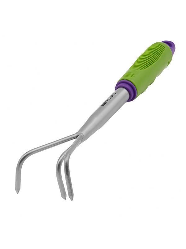 Рыхлитель 3 - зубый, 70 х 330 мм, стальной, пластиковая рукоятка, Connect, Palisad