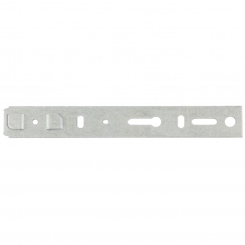 Пластина анкерная АО для оконного Профиля KBE, VEKA, 190 мм (70 c), цинк Россия Сибртех