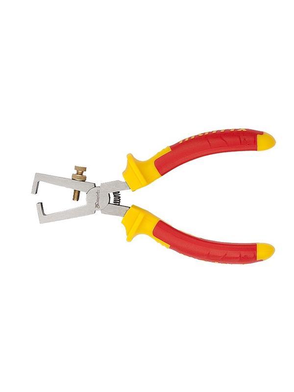 Клещи для снятия изоляции Insulated, 160 мм, двухкомпонентные рукоятки Matrix Professional