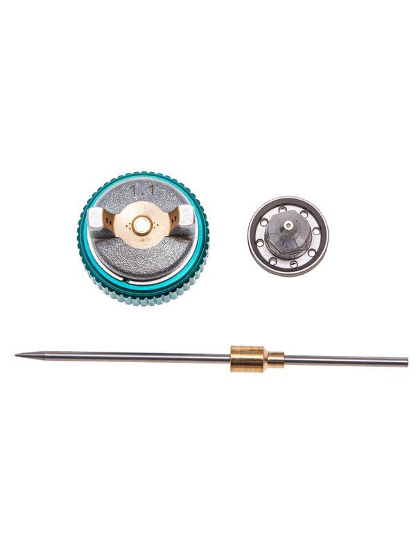 Краскораспылитель AG 901 LVMP профессиональный, гравитационного типа, сопло 1.3 и 1.1 мм Stels