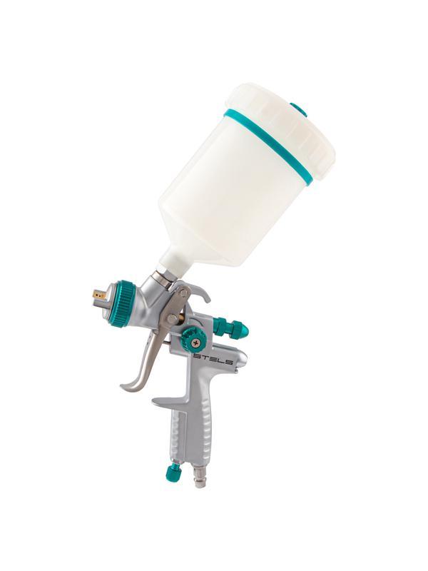 Краскораспылитель AG 901 LVMP профессиональный, гравитационного типа, сопло 1.3 и 1.1 мм Stels