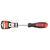 Отвертка Fusion, SL6 х 100 мм, CrV, трехкомпонентная рукоятка 