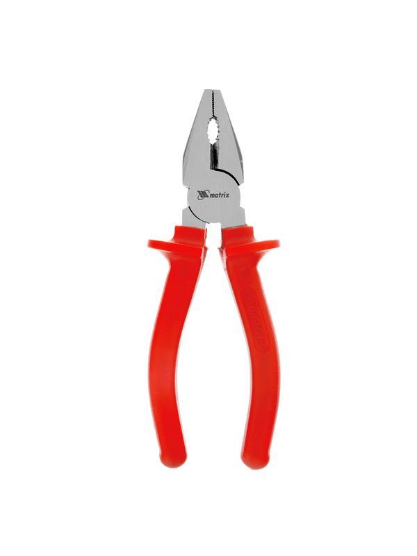 Плоскогубцы Econom, 160 мм, шлифованные, пластмассовые рукоятки Matrix