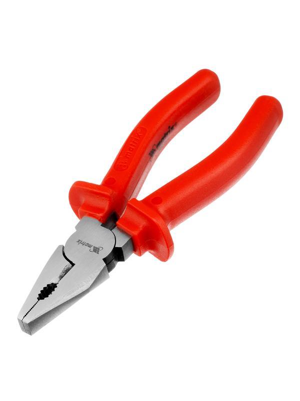 Плоскогубцы Econom, 160 мм, шлифованные, пластмассовые рукоятки Matrix