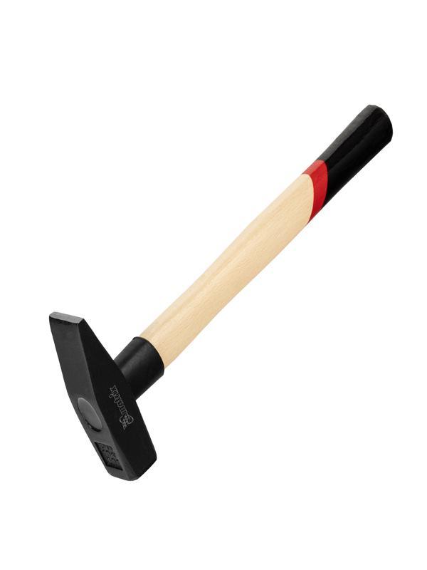 Молоток слесарный, 400 г, квадратный боек, деревянная рукоятка Matrix