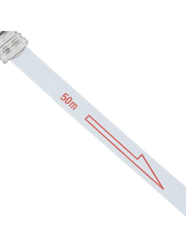 Рулетка геодезическая, 50 м х 12,5 мм, металлическая лента, открытый корпус Matrix