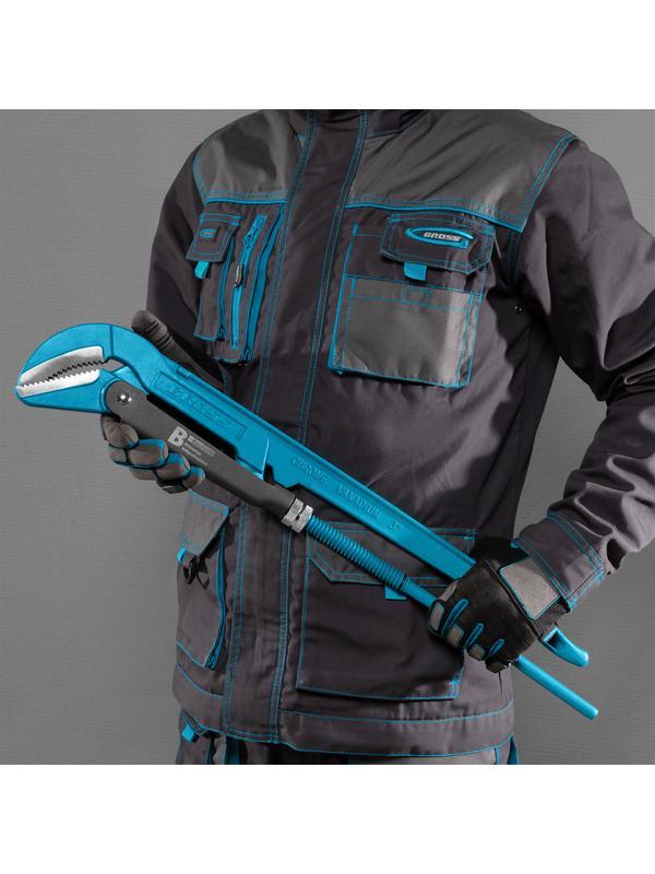 Ключ трубчатый рычажный 1.5, №2, цельнокованый, CrV, тип 