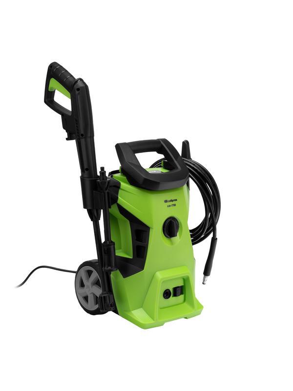 Моечная машина высокого давления АМ-1700, 1700 Вт, 130 бар, 350 л/ч, колесная Сибртех