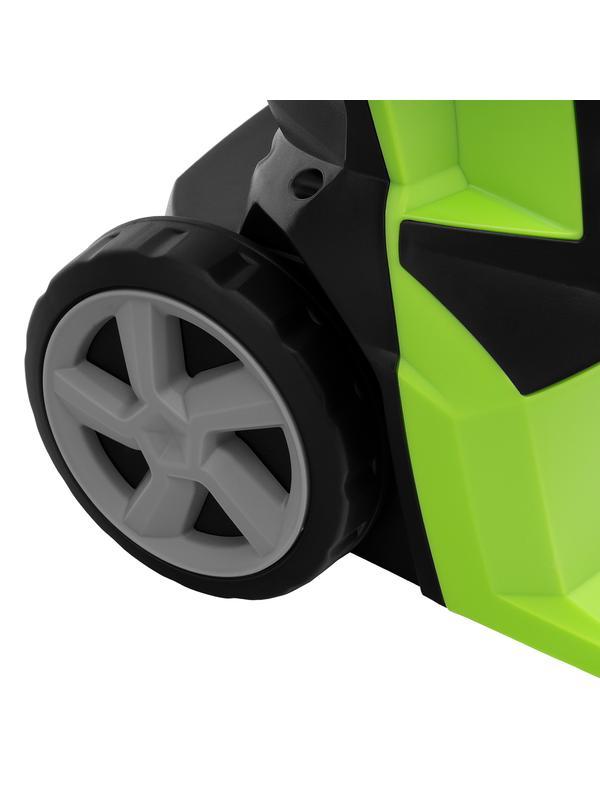 Моечная машина высокого давления АМ-1700, 1700 Вт, 130 бар, 350 л/ч, колесная Сибртех