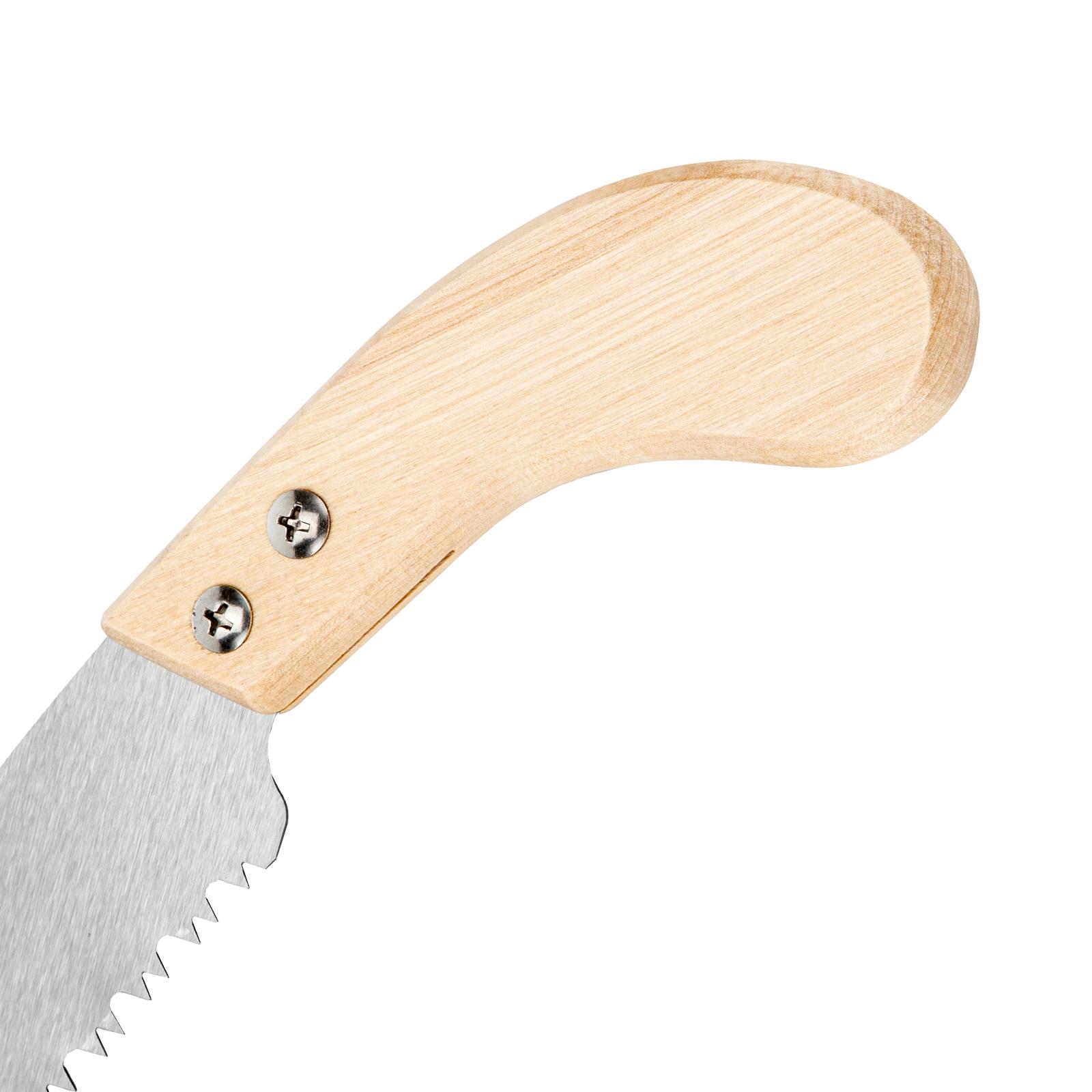 Пила садовая, 310 мм рабочая часть, деревянная рукоятка, Sparta