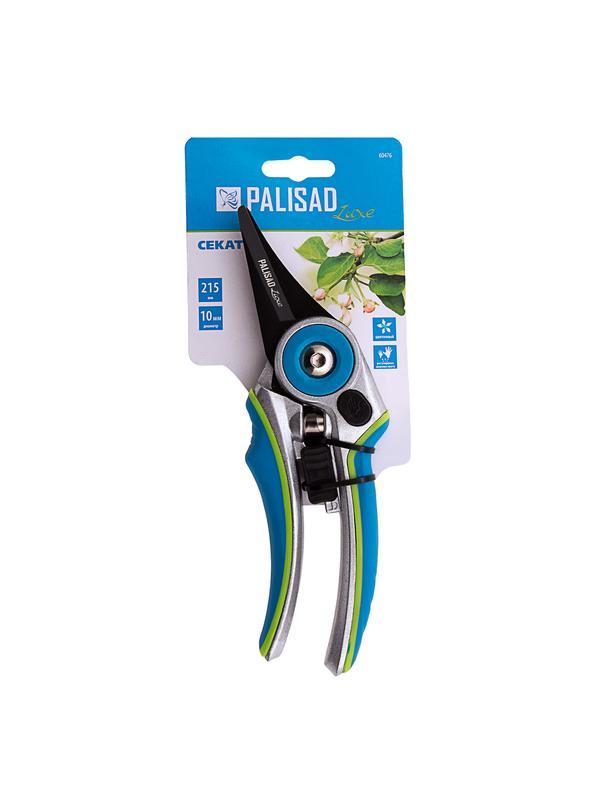 Секатор цветочный, 215 мм, регулировка захвата, алюминиевые рукоятки, Luxe, Palisad