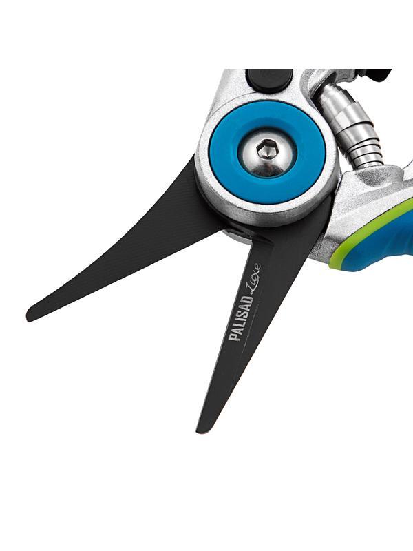Секатор цветочный, 215 мм, регулировка захвата, алюминиевые рукоятки, Luxe, Palisad