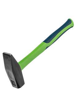 Молоток слесарный, 1000 г, фибергласовая обрезиненная рукоятка Сибртех