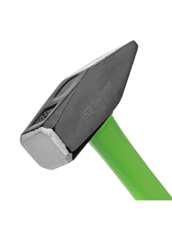 Молоток слесарный, 1000 г, фибергласовая обрезиненная рукоятка Сибртех