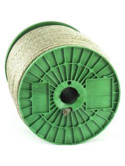 Трос металлополимерный прозрачный ПР-8.0, толщина 8.0 мм, катушка 100 метров Россия Сибртех