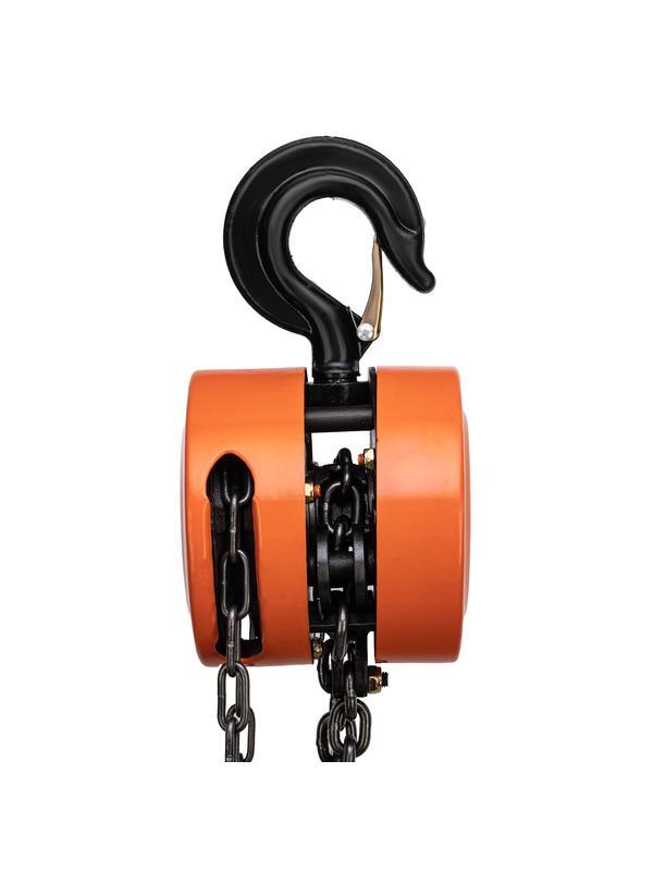 Таль цепная, 2 т, H подъема 2.5 м, расстояние между крюками 380 мм Sparta