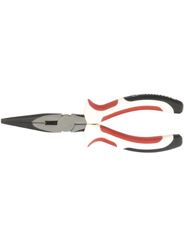 Длинногубцы прямые Premium, 160 мм, трехкомпонентные рукоятки Matrix