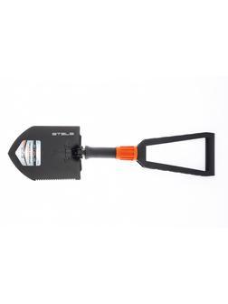 Лопата походная, 150х205х253 - 590 мм, пластик. рукоятка, складная в чехле, Stels