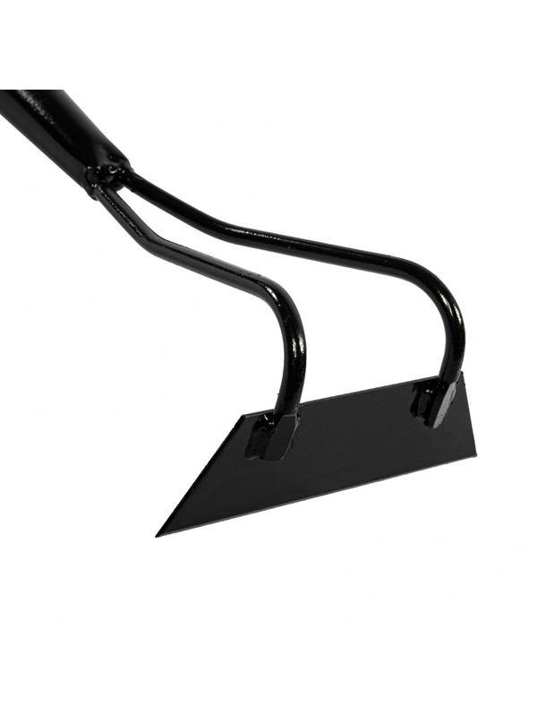 Мотыга стальная, 170 х 45 х 1380 мм, деревянный черенок, Россия, Сибртех