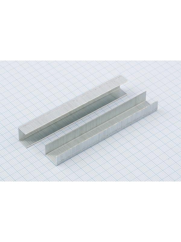 Скобы, 8 мм, для мебельного степлера, усиленные, тип 53, 1000 шт Gross