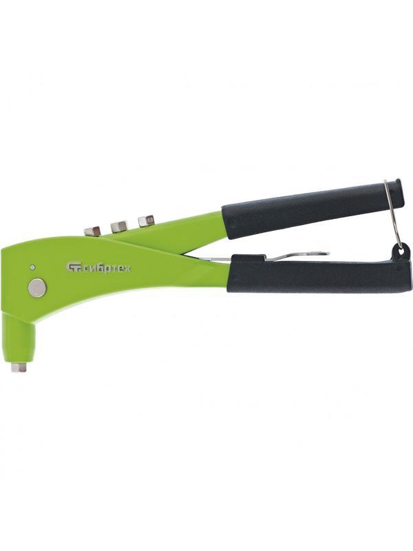 Заклепочник 250 мм, литой корпус, заклепки 2.4-3.2-4.0-4.8 мм Сибртех