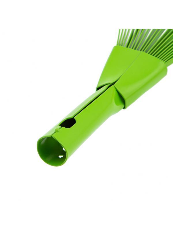 Грабли веерные стальные, 565 мм, 22 плоских зуба, эмалированные, усиленные, без черенка, Palisad