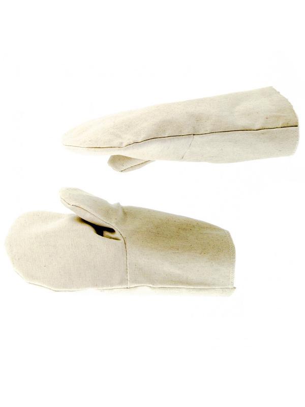 Рукавицы х/б двунитка, наладон двунитка, 1 размер Россия Сибртех