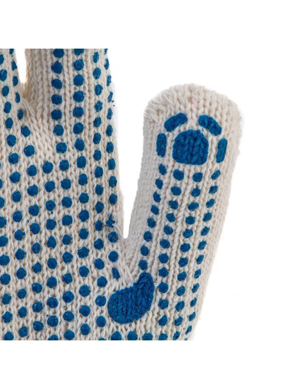 Перчатки х/б, ПВХ покрытие, 