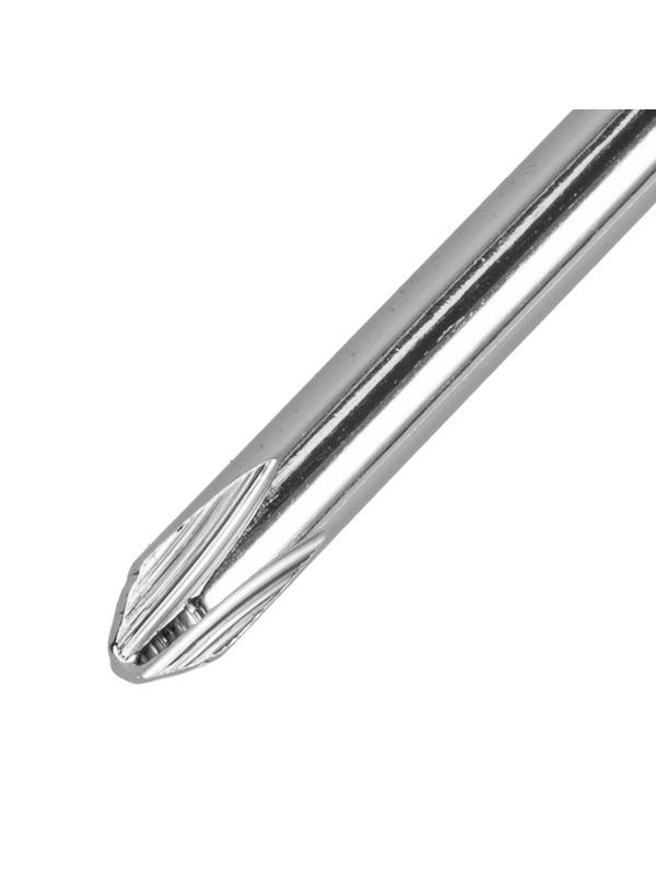 Отвертка PH1 х 75 мм, углеродистая сталь, черная пластиковая рукоятка Sparta