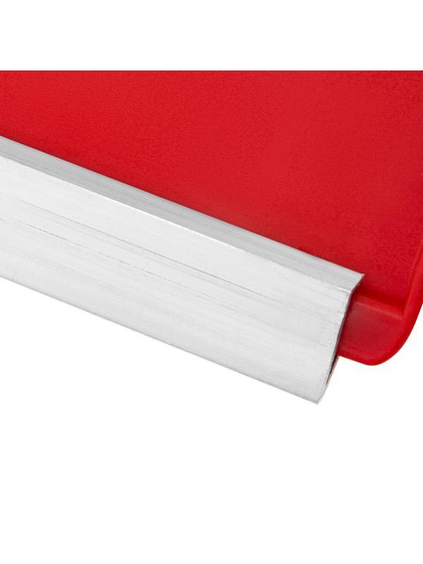 Лопата для уборки снега пластиковая, красная, 420 х 425 мм, без черенка, Россия, Сибртех