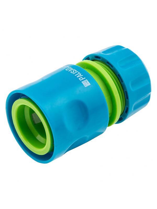 Соединитель пластмассовый, быстросъемный для шланга 1/2, однокомпонентный Palisad Luxe