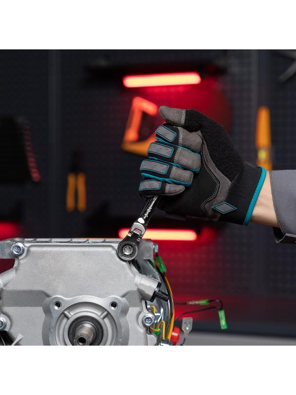 Набор ключей комбинированных, трещеточных шарнирных 6 шт Matrix