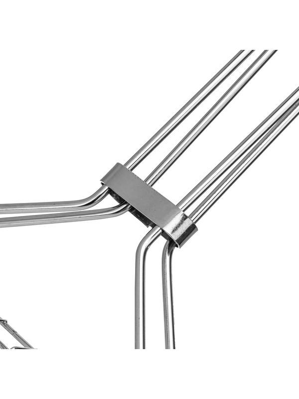 Решетка-гриль 260 х 450 мм, хромированная Sparta