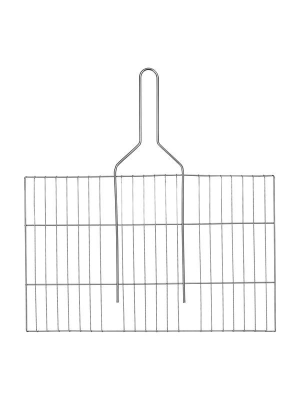 Решетка-гриль 260 х 450 мм, хромированная Sparta