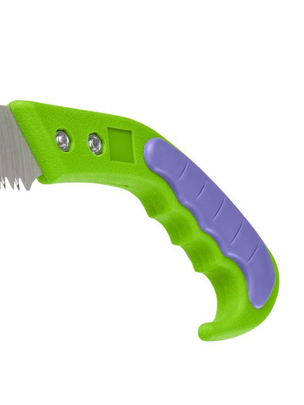 Пила садовая, 300 мм рабочая часть, двухкомпонентная пластиковая рукоятка, ножны, подвес, Palisad