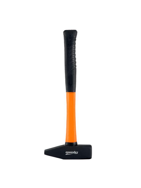 Молоток слесарный, 1000 г, фибергласовая обрезиненная рукоятка Sparta