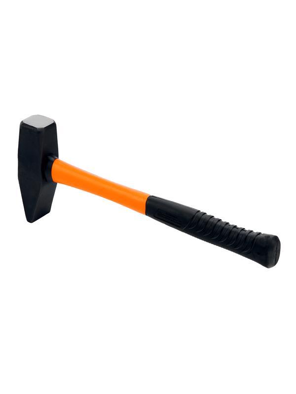 Молоток слесарный, 1000 г, фибергласовая обрезиненная рукоятка Sparta