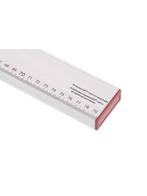 Уровень алюминиевый, 800 мм, 2 глазка, линейка Sparta