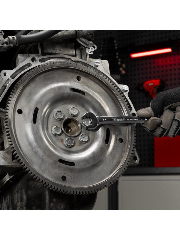 Набор ключей комбинированных, трещоточных шарнирных 13 шт. Matrix