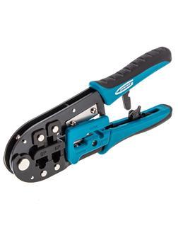 Клещи для обжима телефонных и компьютерных клемм RJ-45, 6P, 8P и RJ-11/12, 6P, 8P Gross