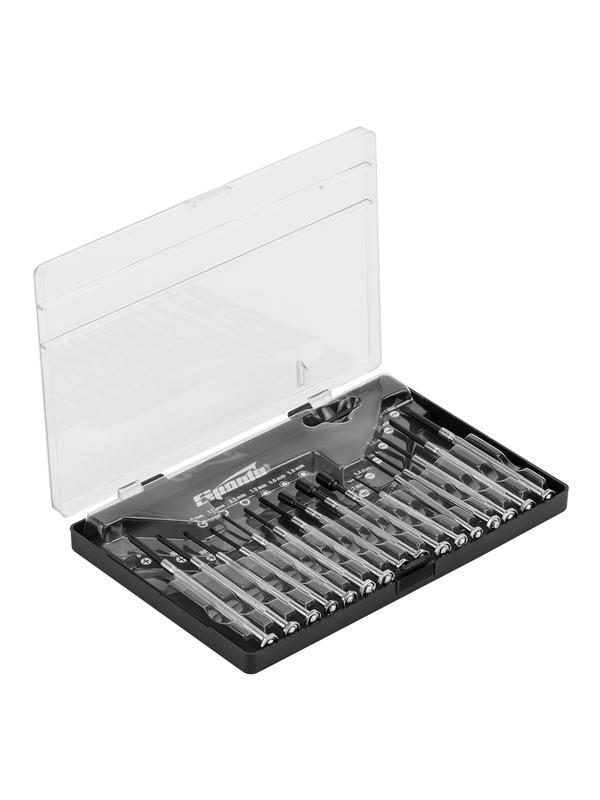 Набор отверток для точной механики, 16 шт, Sparta