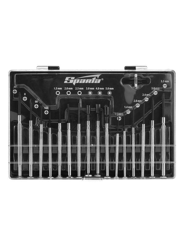 Набор отверток для точной механики, 16 шт, Sparta