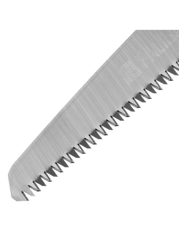 Пила садовая складная, 115 мм рабочая часть, пластиковая обрезиненная рукоятка, Palisad