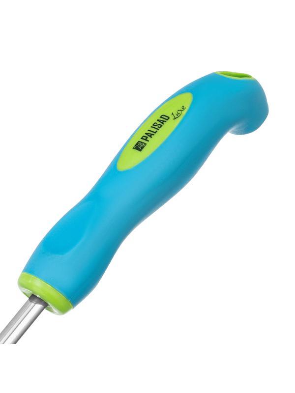 Мотыжка, 115 х 320 мм, нержавеющая сталь, двухкомпонентная рукоятка, Premium Plus, Palisad